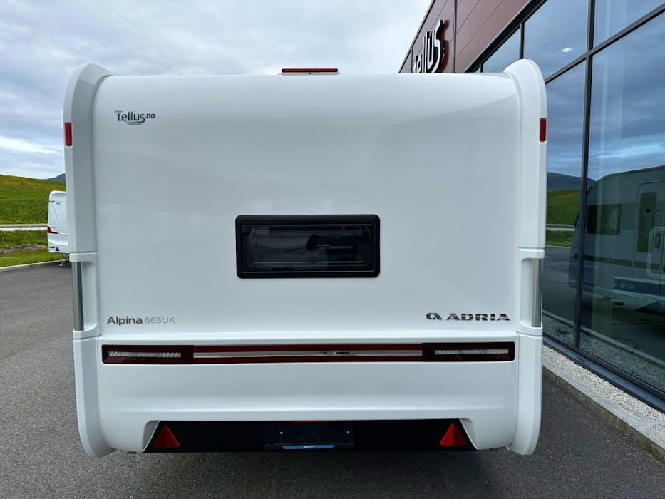 Adria Alpina 663 UK I 7 sengeplasser I 3 køyer I fastplassvogn#2