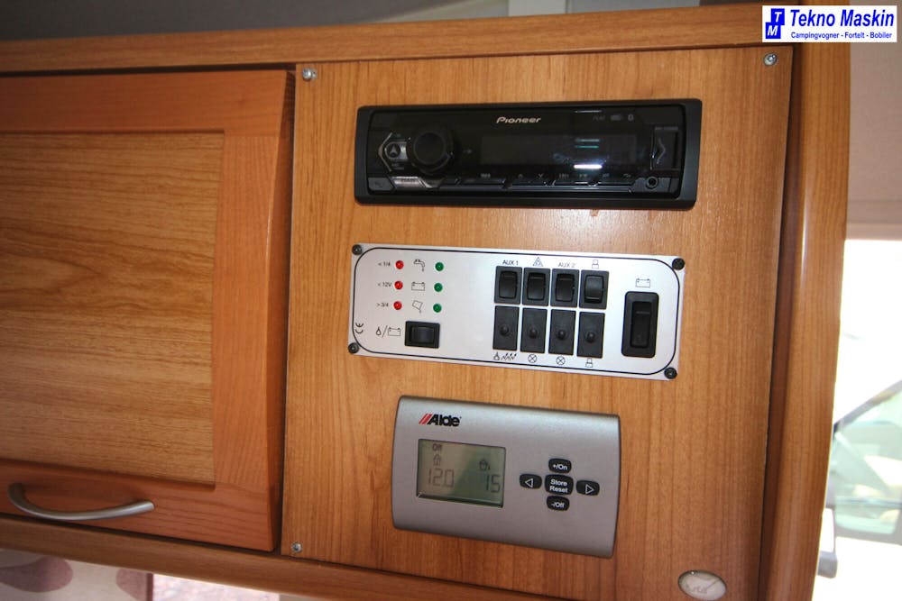 Polar 680 H Bad bakerst- Solselle panel.Vognen er ferdig klargjort å kan lev på timen.#4