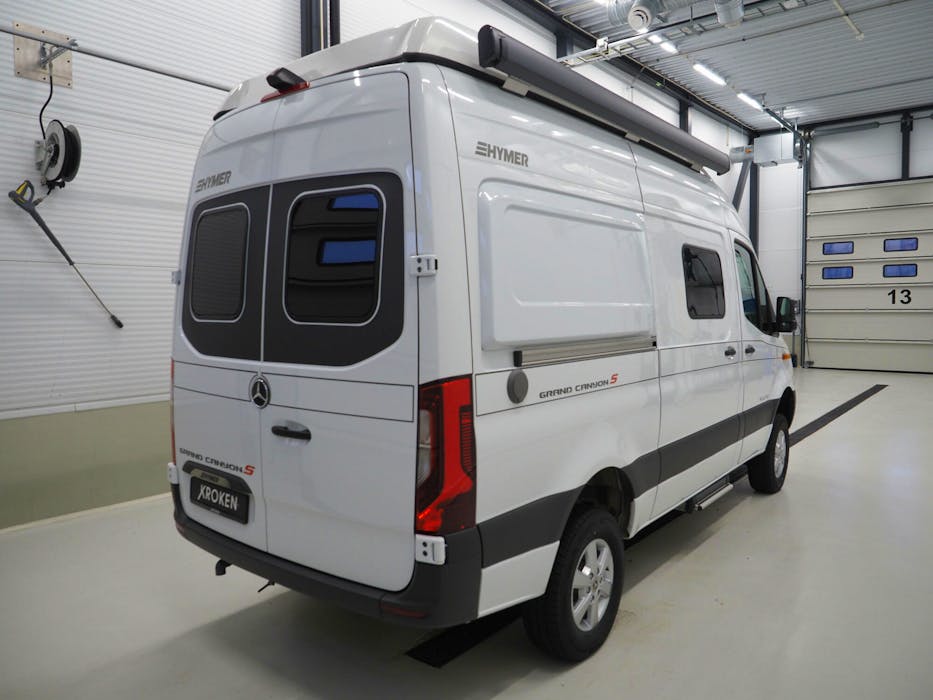 Hymer 600 Grand Canyon S m. Popup tak - 4x4 - MB 190HK m.m.#1