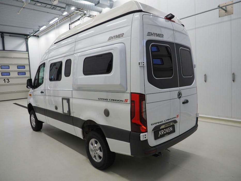 Hymer 600 Grand Canyon S m. Popup tak - 4x4 - MB 190HK m.m.#2