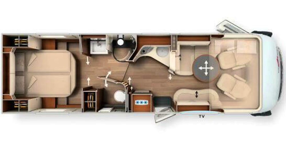 Carthago chic e-line i 64 xl#34