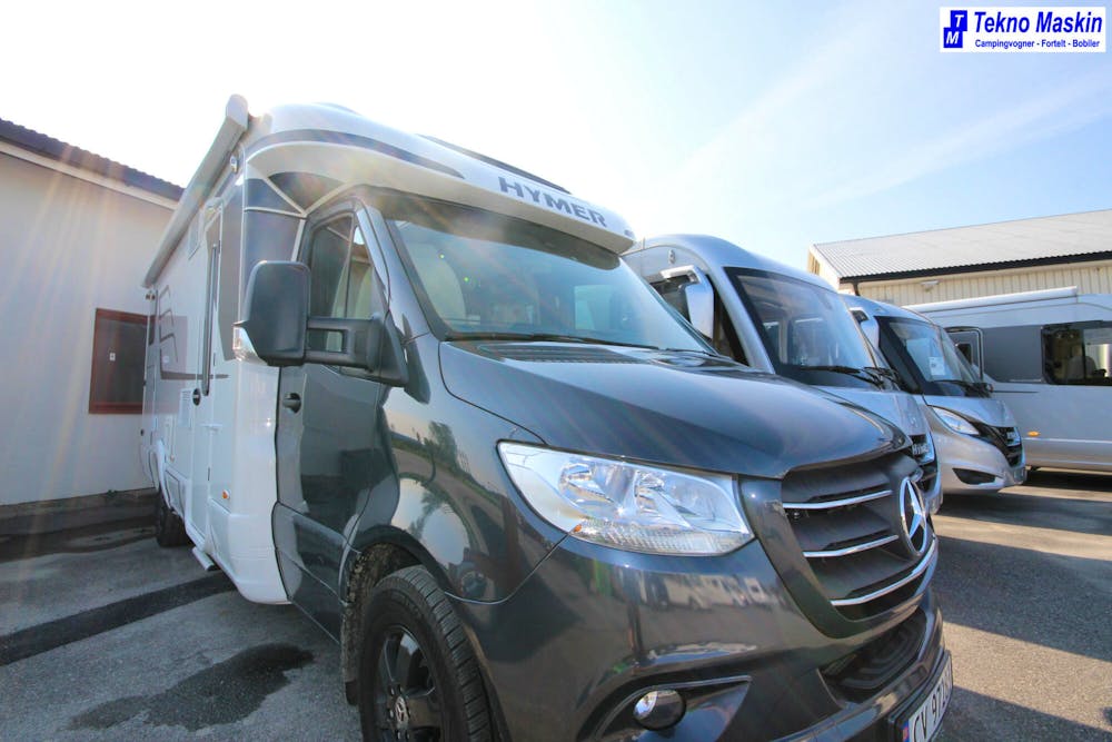 Hymer B 780ML Hydrauliske støtteben-Inverter- Skinn interiør#4