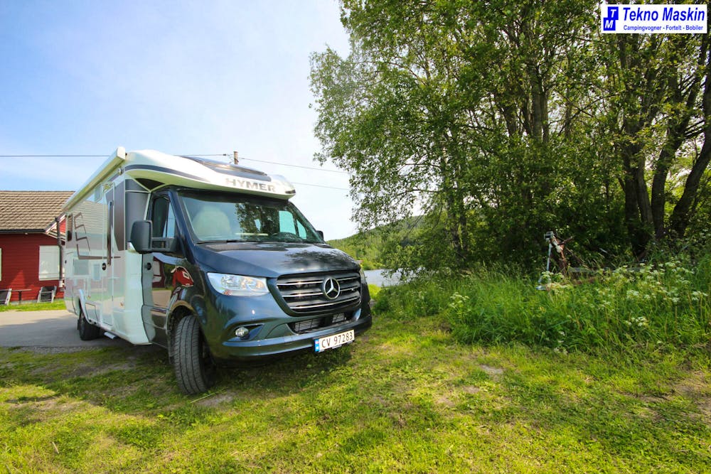 Hymer B 780ML Hydrauliske støtteben-Inverter- Skinn interiør#25