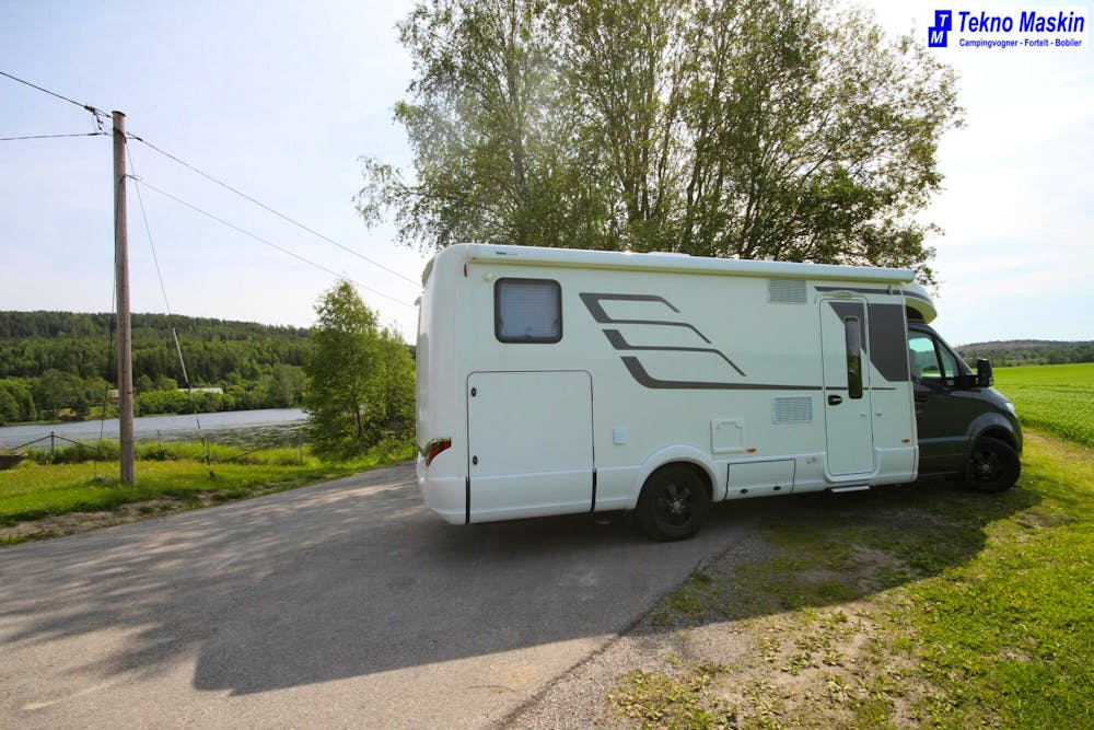 Hymer B 780ML Hydrauliske støtteben-Inverter- Skinn interiør#27