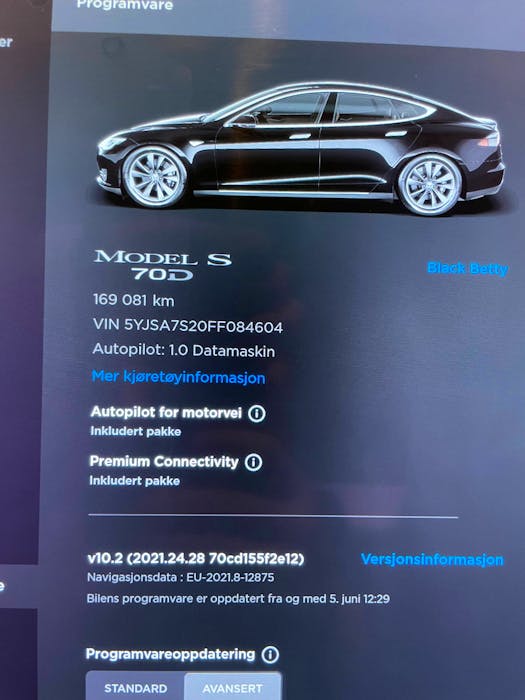 Tesla Model S 70D *Gratis SC-AP-CSS-Nextgen-Vinterpakke++*#46