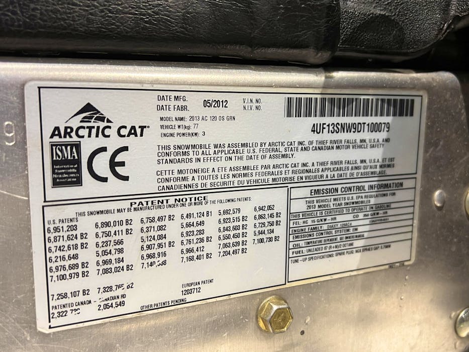 Arctic-cat ZR 120#12