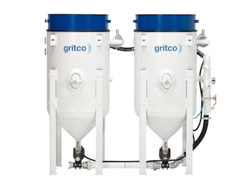 Gritco sandblåseklokke BM-200-CNTNS, 200 liter model